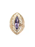 Κίτρινος χρυσός 14 καρατίων Αλεξανδρίτη  Vintage craft vrc090y